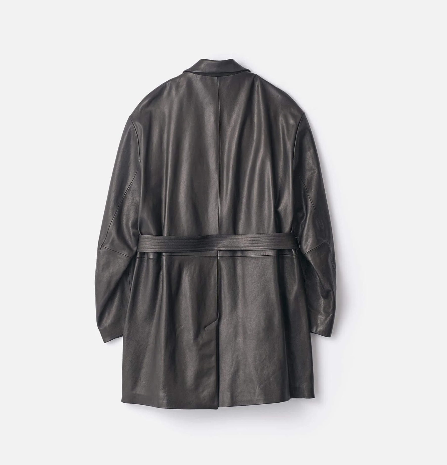 SSSTEIN - SULFER DYED BRUSHED CHINO ZIP JACKET (BROWN) — EQUIPMENT